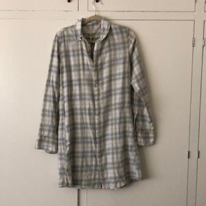 American Colors Plaid Flannel Dress